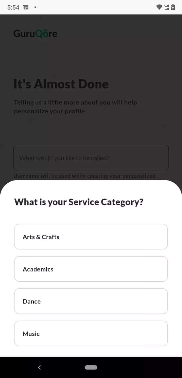 Download the app and sign up